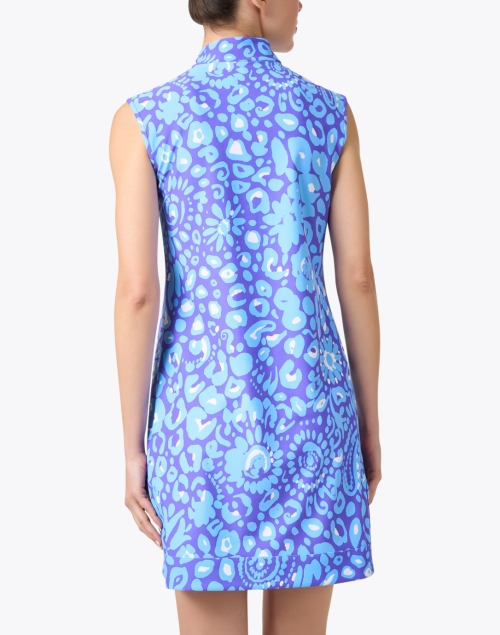Back image - Jude Connally - Kristen Blue Print Dress