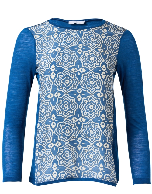 Product image - WHY CI - Blue Tile Print Panel Top