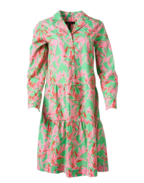 Product image - Marc Cain - Pink and Green Print Cotton Dress