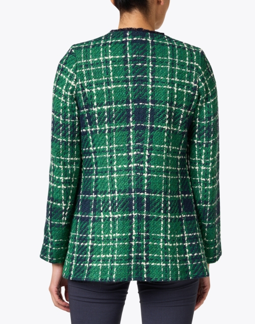 Back image - Helene Berman - Chelsea Green Tweed Jacket