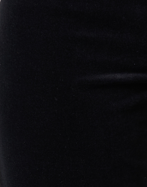 Fabric image - AG Jeans - Alexxis Black Velvet High Rise Bootcut Jean