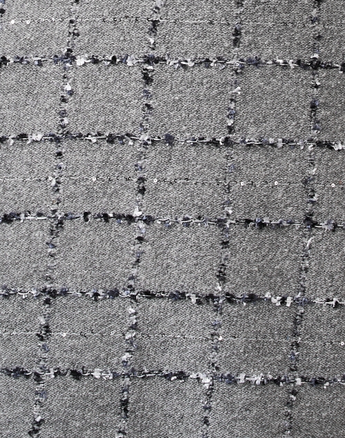 Fabric image - Amina Rubinacci - Neutrale Grey Sequin Dress