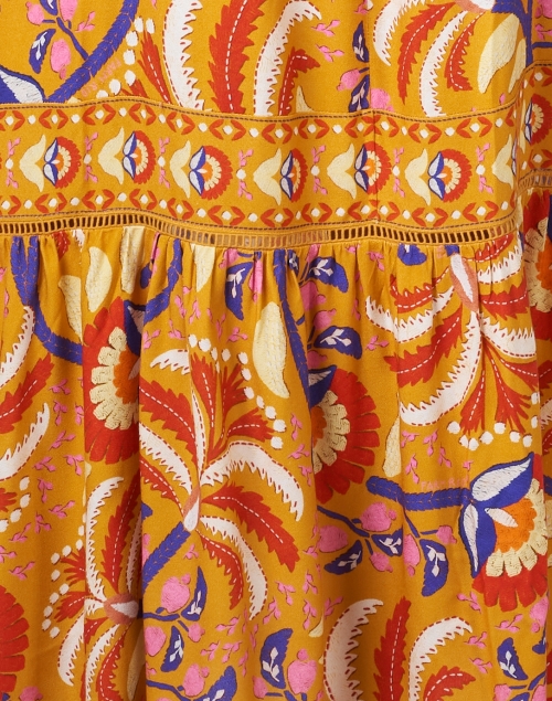 Fabric image - Farm Rio - Yellow Multi Print Dress