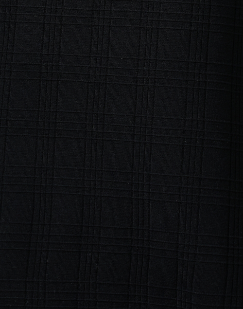 Fabric image - D.Exterior - Black Textured Check Dress