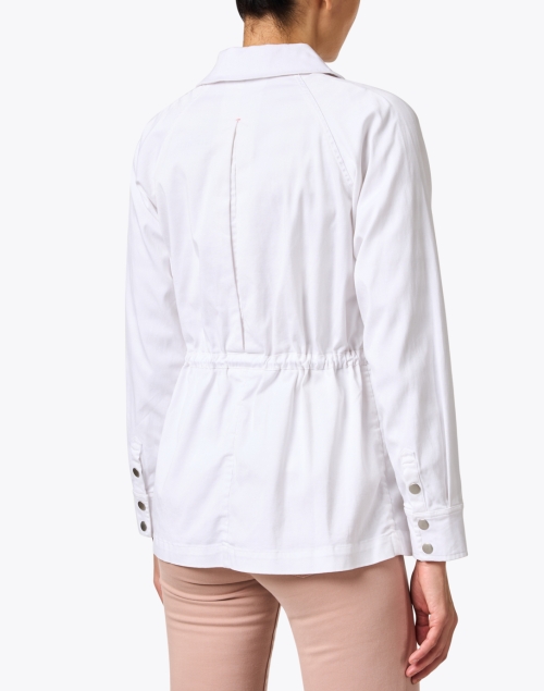Back image - Ecru - White Utility Jacket 