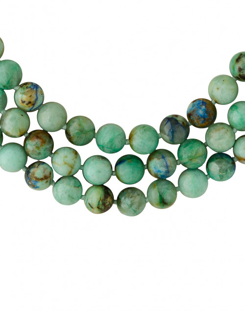 Fabric image - Nest - Chrysocolla Pale Green Necklace