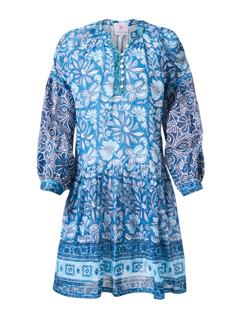 Product image - Bella Tu - Nicki Blue Floral Print Dress