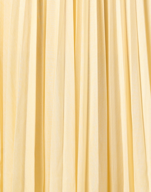 Fabric image - BOSS - Exala Yellow Pleated Skirt