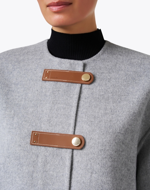Extra_1 image - St. John - Grey Wool Cashmere Jacket