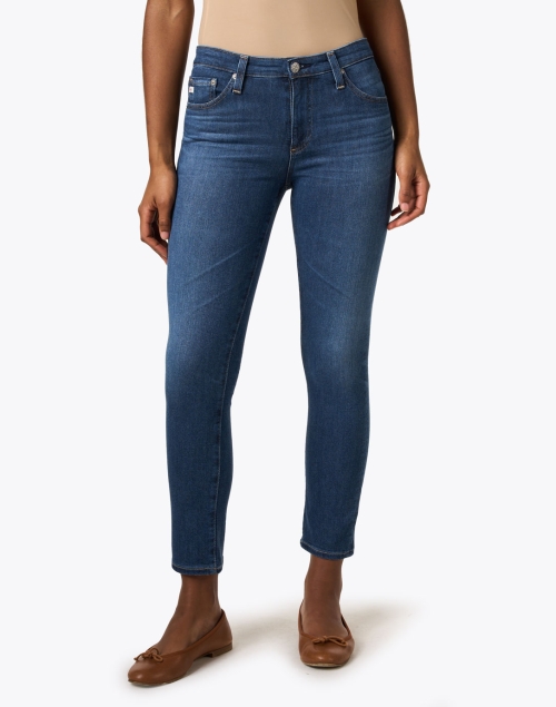 Front image - AG Jeans - Prima Dark Wash Denim Slim Ankle Jean