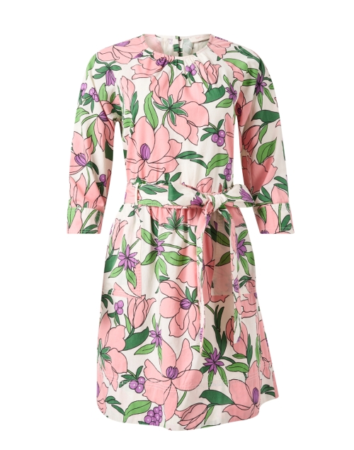 Product image - Banjanan - Irene Pink Multi Print Cotton Dress