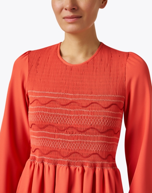 Extra_1 image - Loretta Caponi - Lea Red Dress