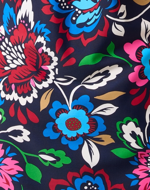 Fabric image - Jude Connally - Ella Navy Floral Printed Dress