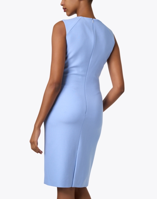 Back image - Boss - Detisana Blue Sheath Dress