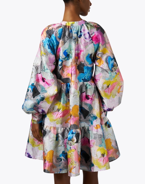 Back image - Stine Goya - Jasmine Multi Print Crinkled Dress 