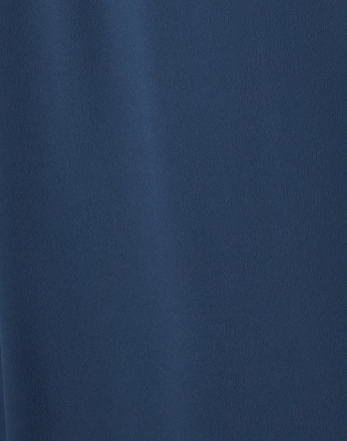 Fabric image - Weekend Max Mara - Mida Midnight Blue Crepe Shirt Dress