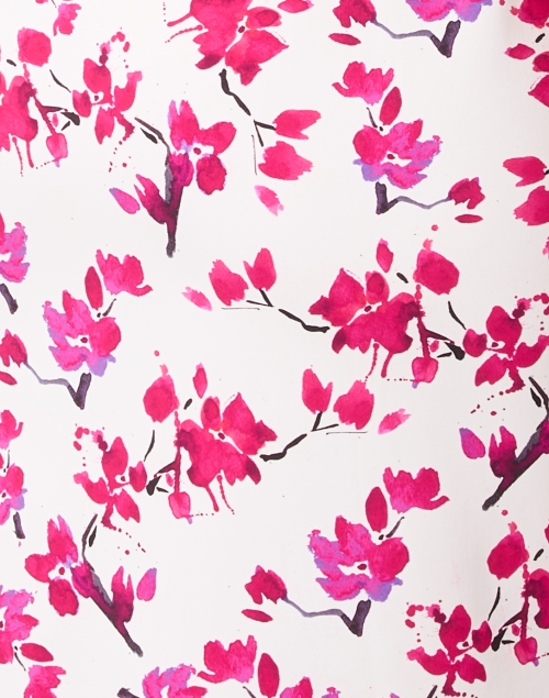 Fabric image - Chiara Boni La Petite Robe - Marianella Pink Floral Print Dress 