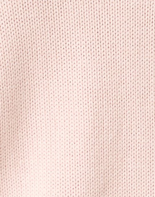 Burgess - Hayden Calico Pink Cotton Cashmere Sweater