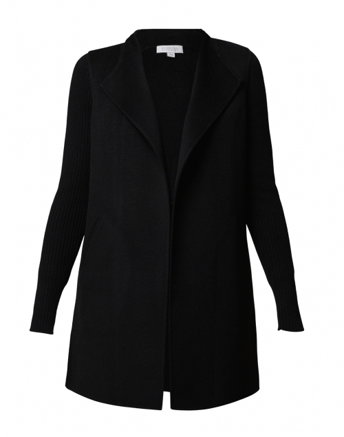 Product image - Kinross - Black Wool Cashmere Coat