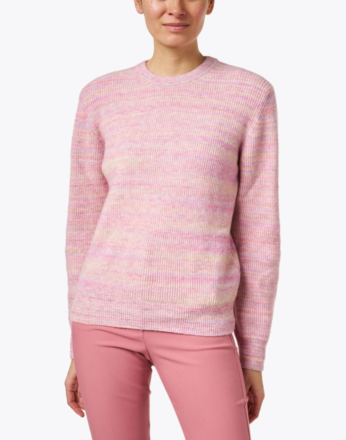 Front image - A.P.C. - Elsa Pink Sweater