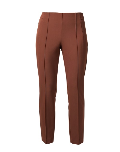 Product image - Lafayette 148 New York - Gramercy Brown Stretch Ankle Pant