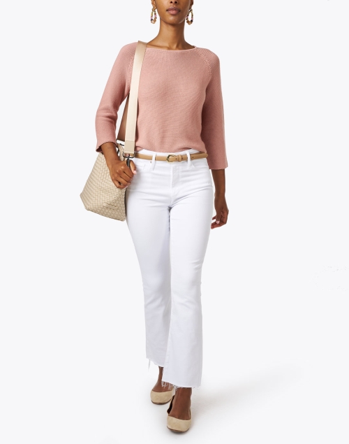 Look image - Weekend Max Mara - Adotto Pink Cotton Sweater