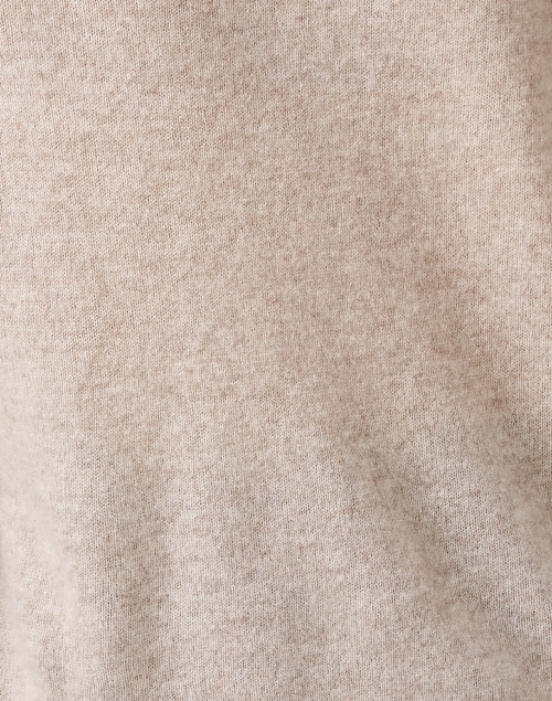 Fabric image - White + Warren - Beige Cashmere Sweater