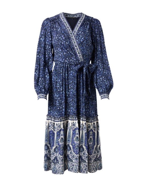 Kobi Halperin Andie Blue Multi Print Dress