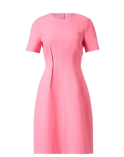 Product image - Lafayette 148 New York - Pink Wool Silk Darted Dress