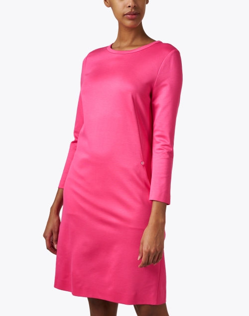 Front image - Marc Cain - Pink Sheath Dress