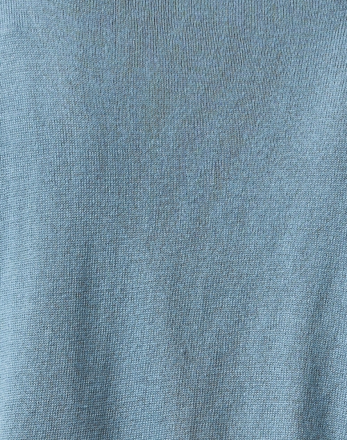 Fabric image - Eileen Fisher - Blue Cotton Blend Sweater