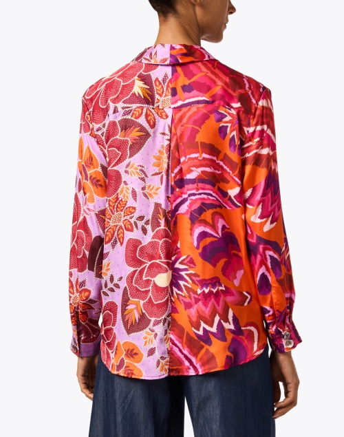 Back image - Farm Rio - Multi Floral Print Shirt