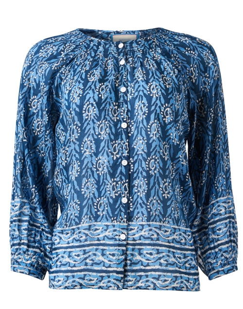 Product image - Bell - Courtney Blue Print Blouse