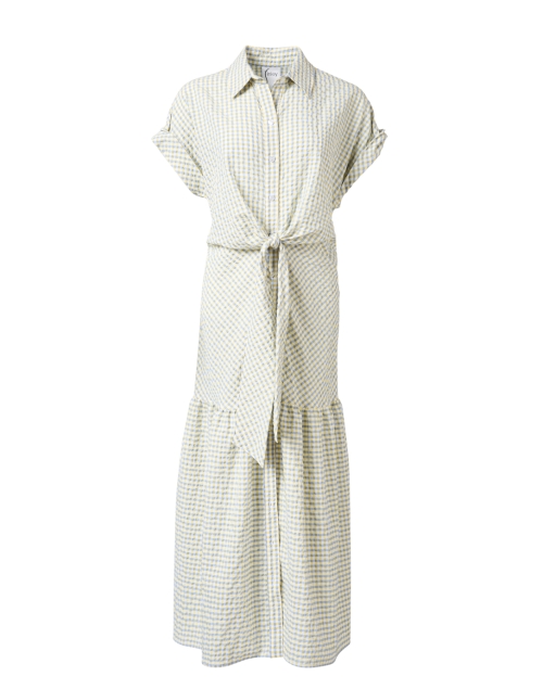 Product image - Finley - Tara Blue and Green Seersucker Shirt Dress