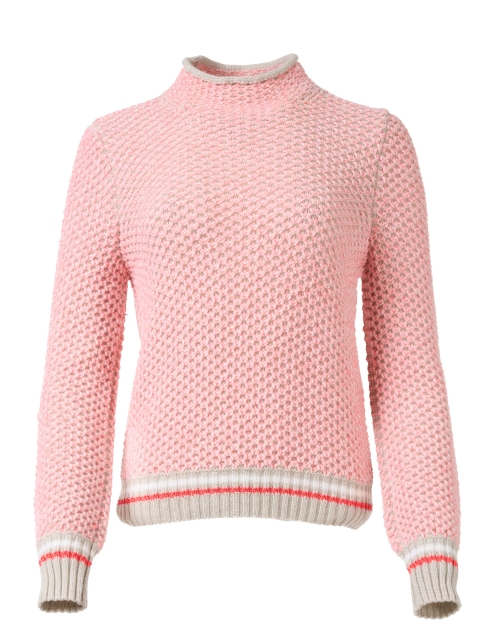 Product image - Marc Cain - Pink Wool Mock Neck Sweater