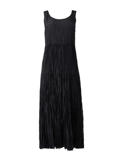 Product image - Eileen Fisher - Black Crushed Silk Dress