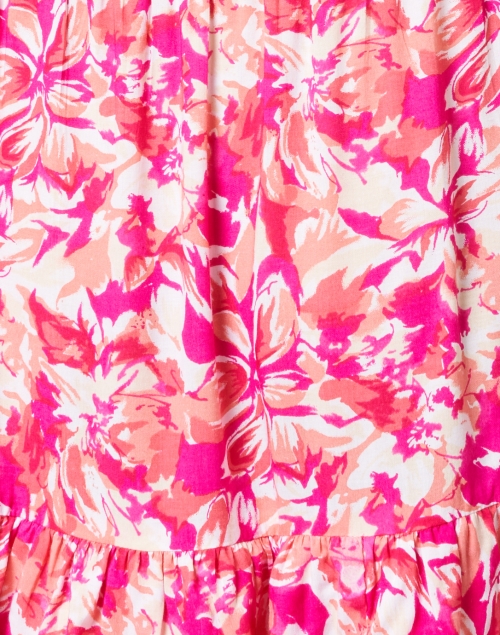 Fabric image - Walker & Wade - Courtney Fuchsia Floral Print Dress