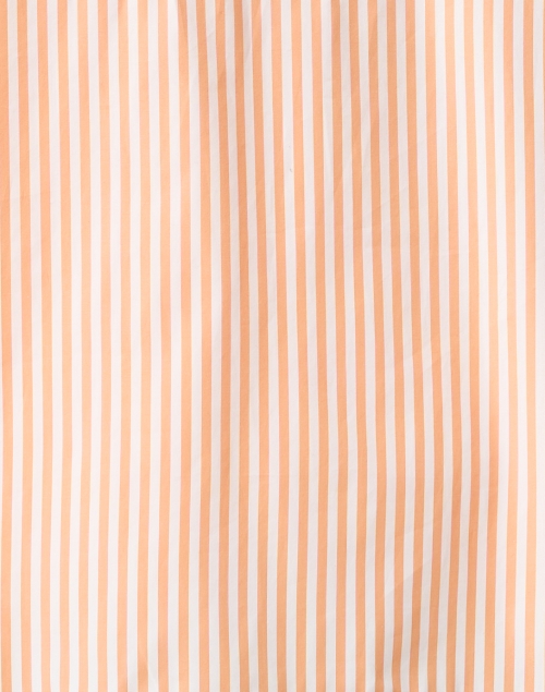 Fabric image - Weekend Max Mara - Fufy Orange Striped Shirt