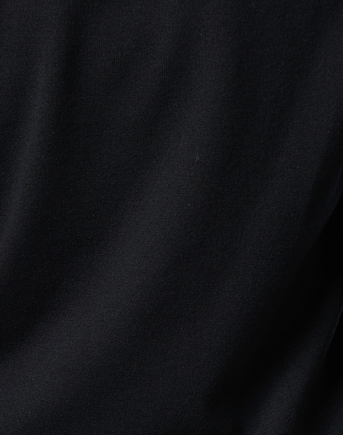 Fabric image - D.Exterior - Black Merino Wool Lurex Top