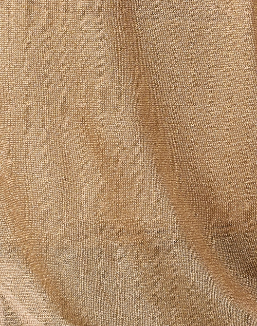 Fabric image - Weekend Max Mara - Rodesia Gold Knit Tank