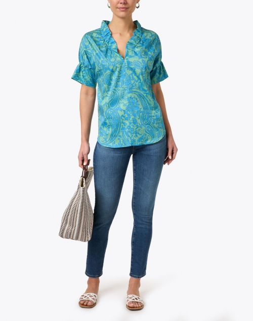 Prima Blue Denim Slim Ankle Jean
