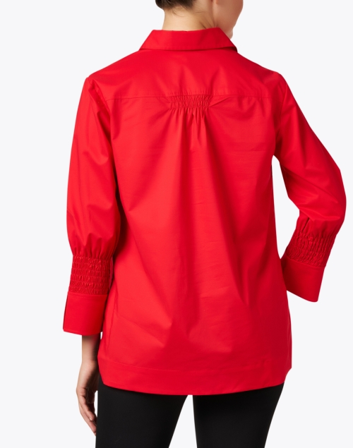 Back image - Hinson Wu - Morgan Red Shirt