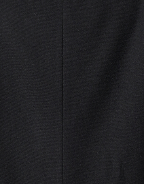Fabric image - Vince - Black Wool Blend Single Button Blazer