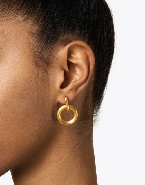 Look image - Dean Davidson - Gold Linear Drop Earring