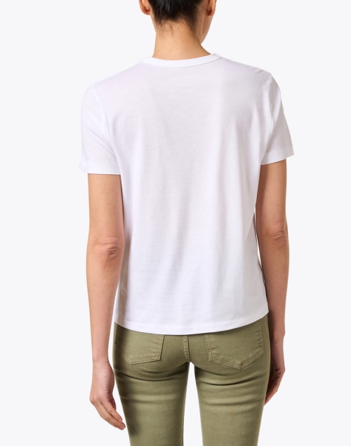 Back image - Majestic Filatures - White Relaxed Tee
