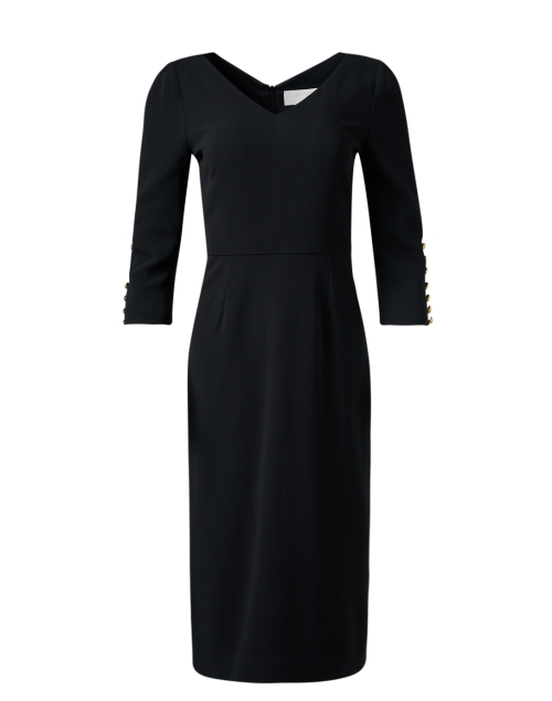 Product image - Jane - Sydney Black Stretch Crepe Dress