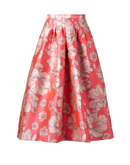 Product image - Bigio Collection - Coral Floral A-Line Skirt