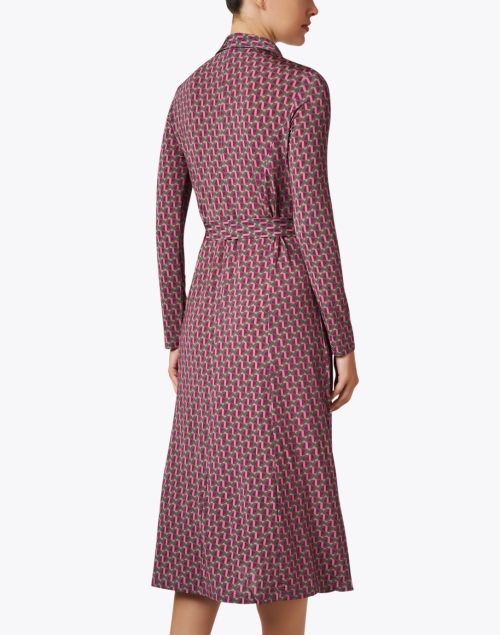 Back image - Rosso35 - Multi Geometric Print Shirt Dress