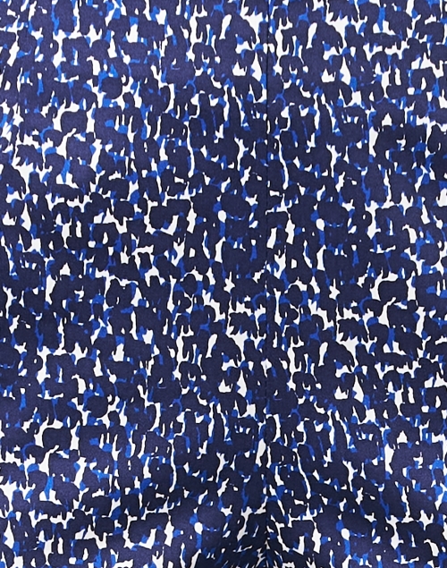 Fabric image - Piazza Sempione - Monia Blue and White Print Pant
