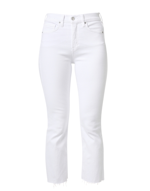 Product image - Veronica Beard - Carly White High Rise Stretch Flare Jean